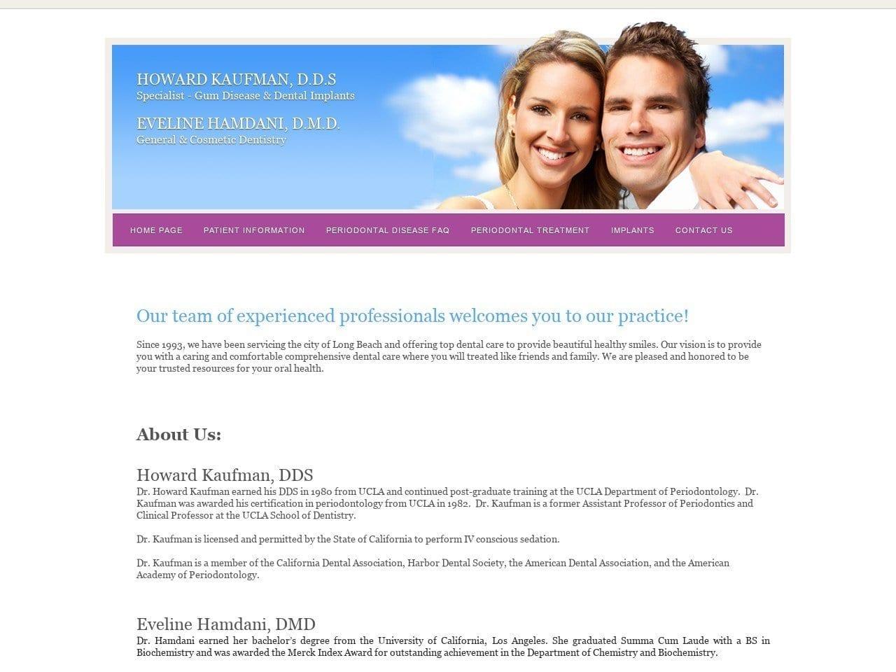 Kaufman Howard DDS screenshot