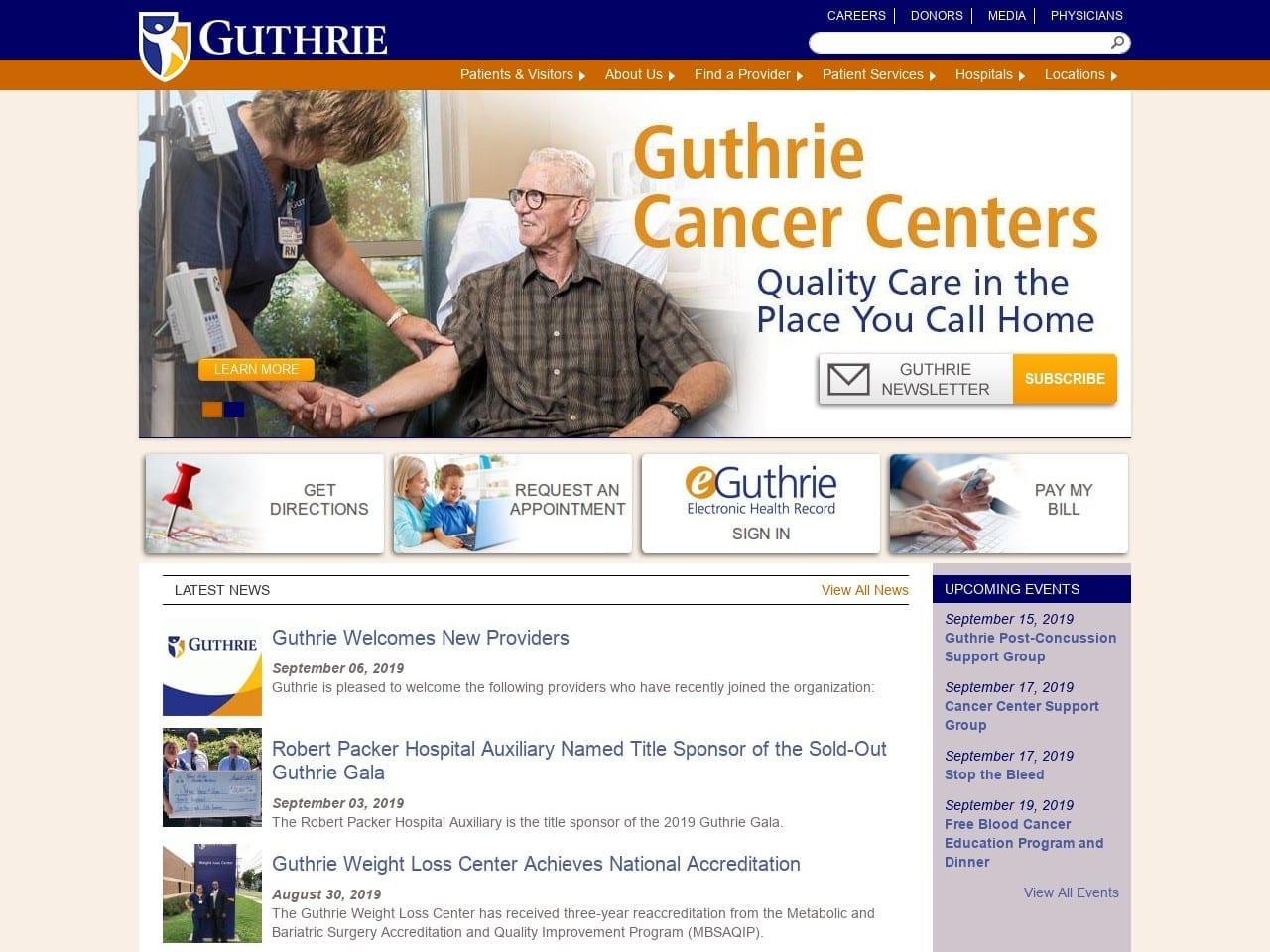 Guthrie Medical Group Girard Ronald Raym DDS screenshot
