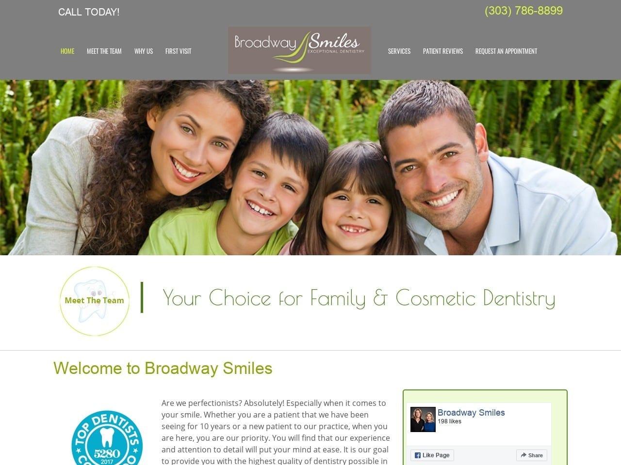 Broadway Smiles Halek Milena M DDS screenshot