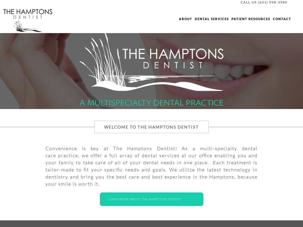 Hampton Dentistry Ny screenshot