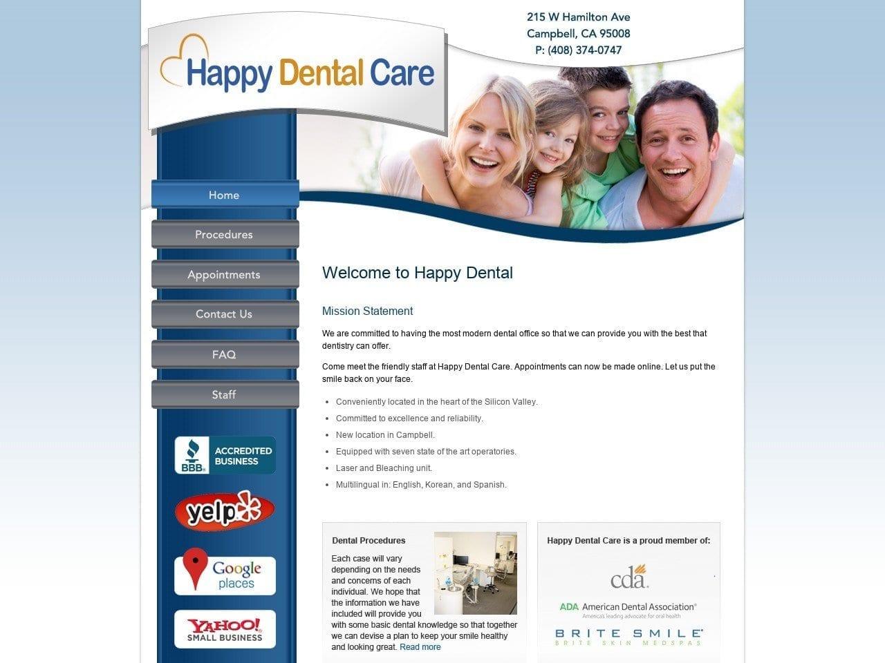 Happy Dental Care Choi John DDS