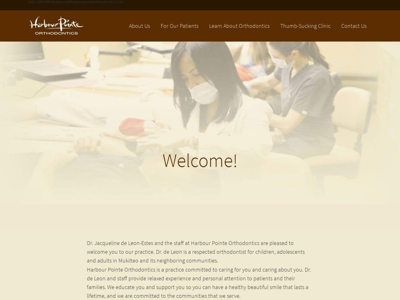 Harbour Pointe Orthodontics screenshot