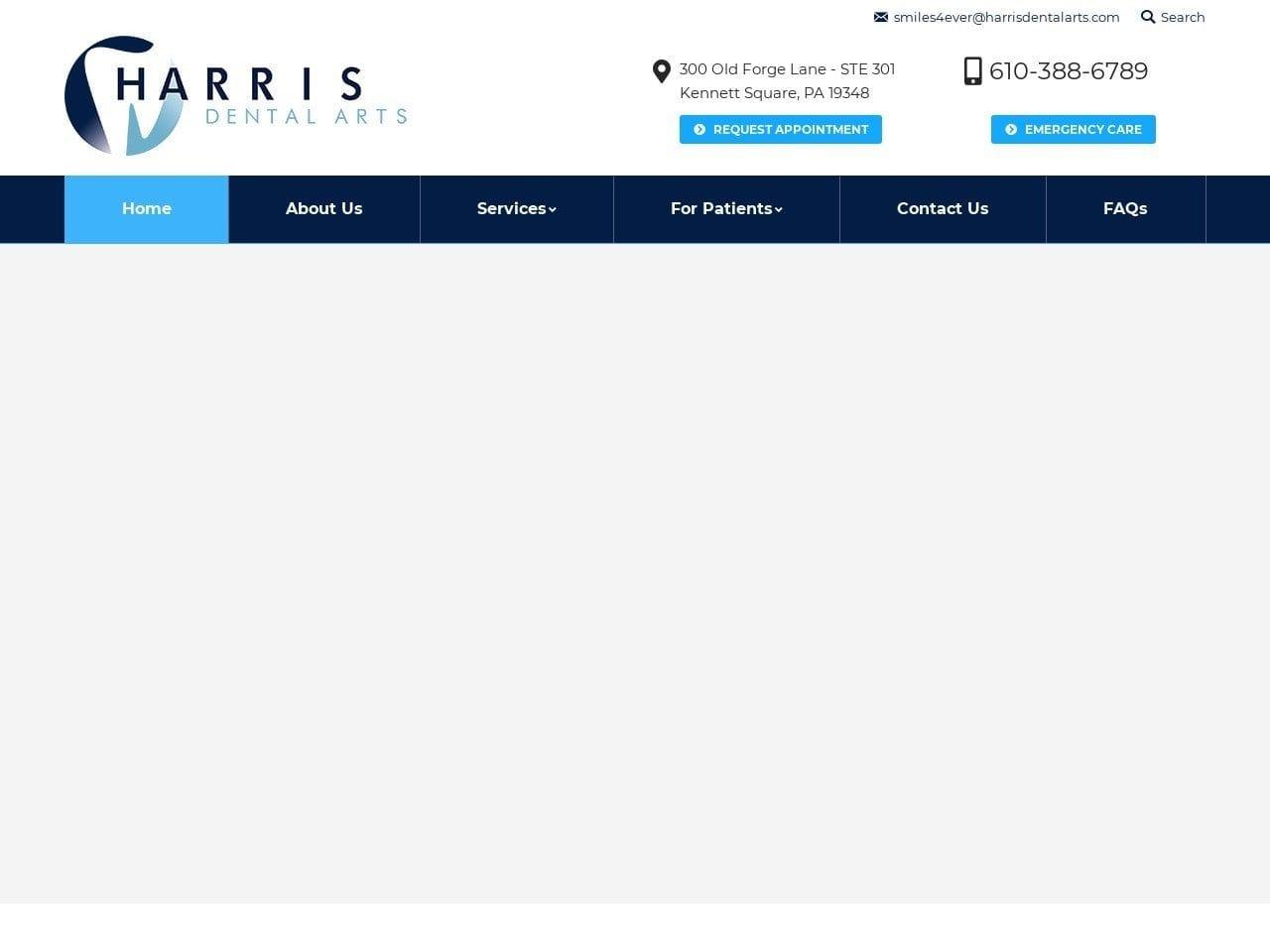 Harris Dental Arts screenshot