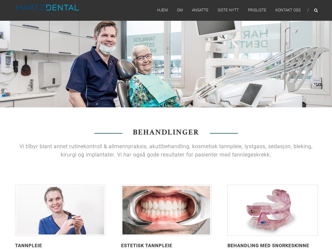 Hartz Dental screenshot