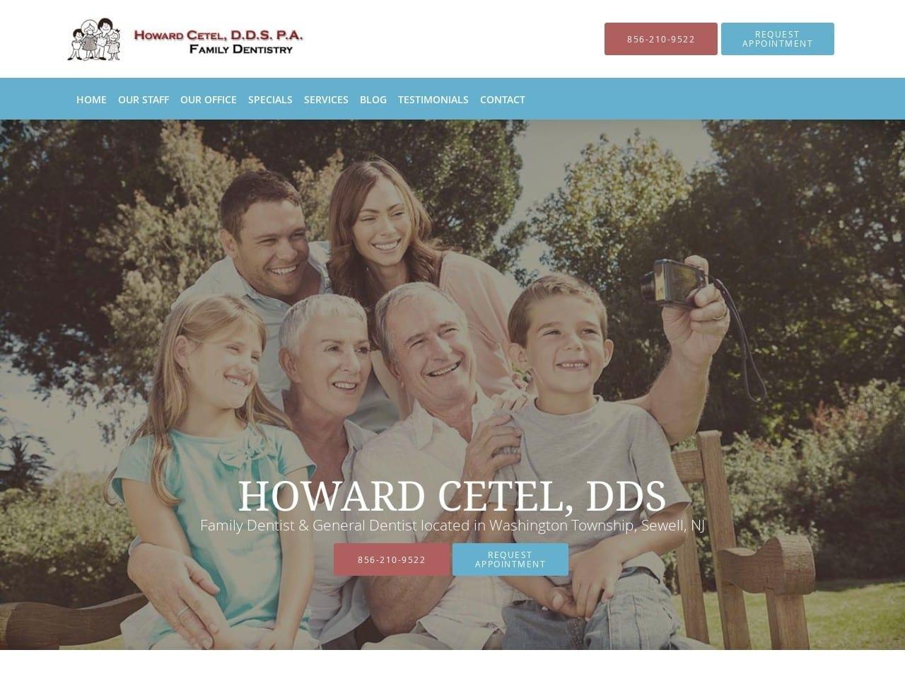 Dr. Howard B. Cetel DDS screenshot