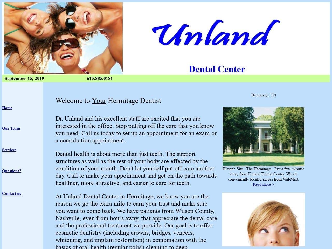 Unland Dental Center screenshot