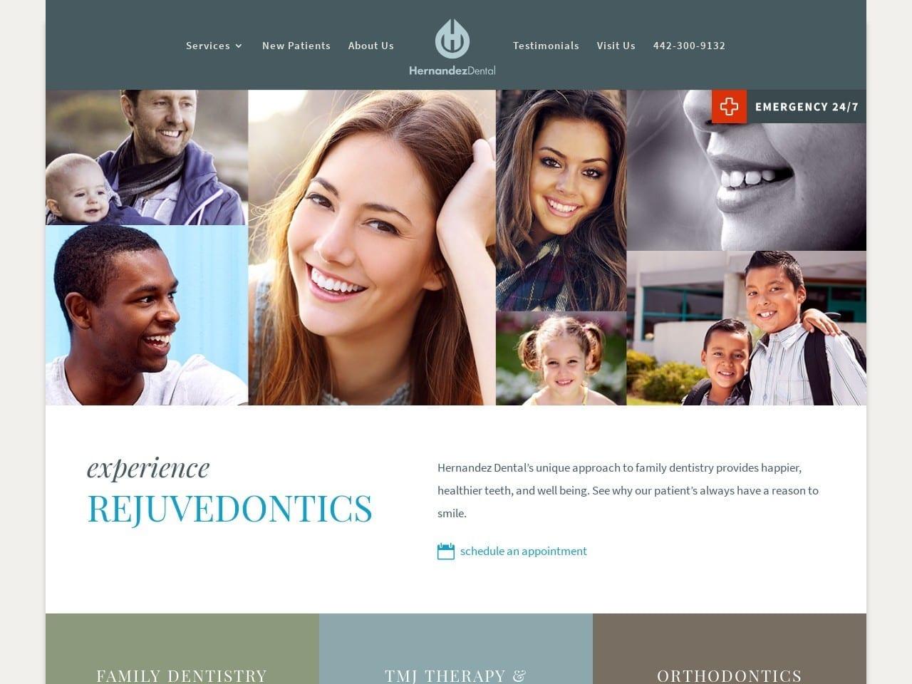 Hernandez Dental screenshot