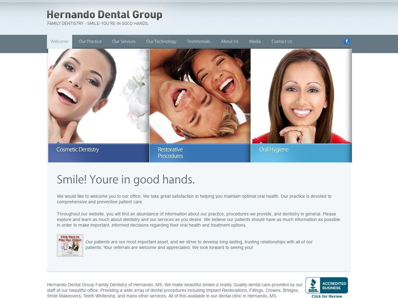 Hernando Dental Group screenshot