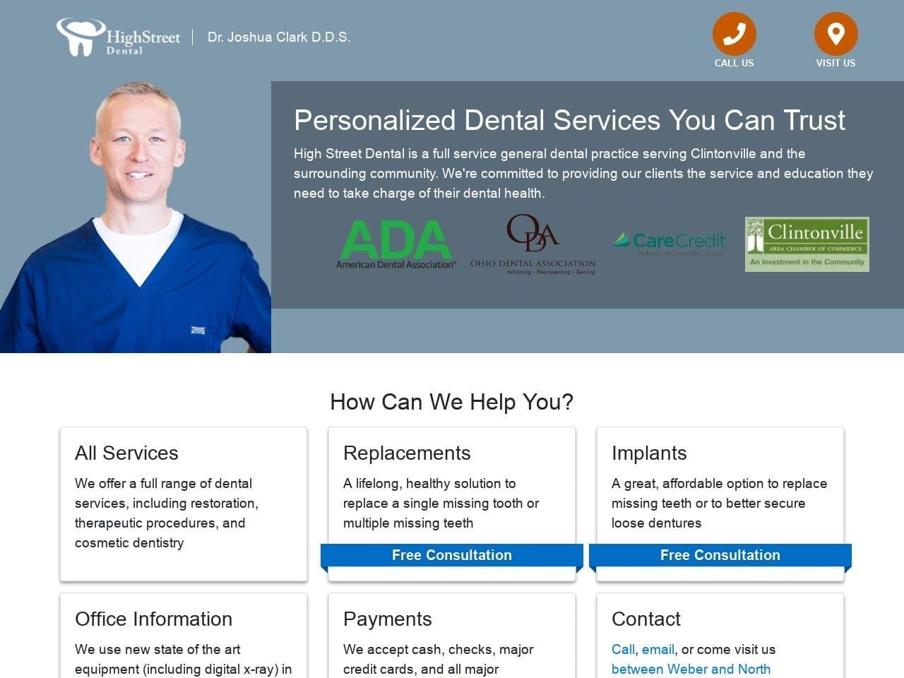 High Street Dental screenshot