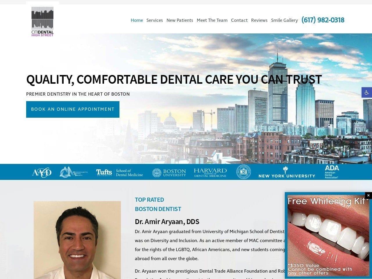 High Street Dental Group screenshot