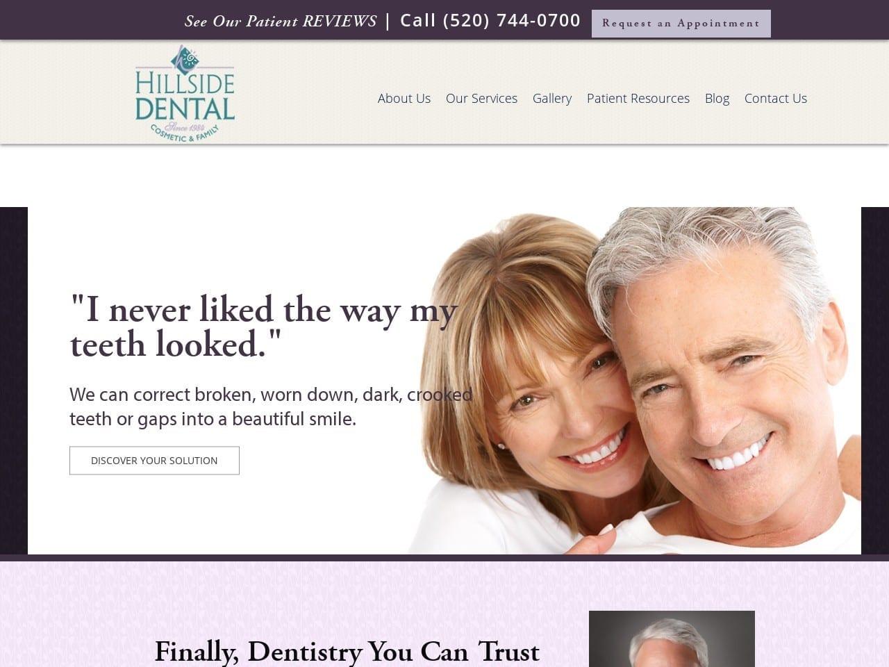 Hillside Dental Cosmetic Dentist screenshot