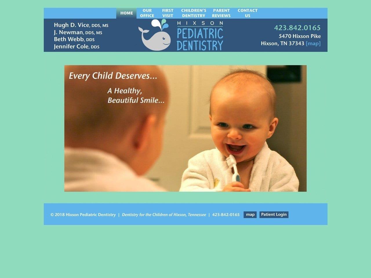 Dr. Hugh D. Vice DDS screenshot