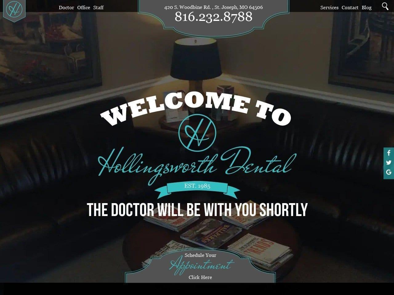 Hollingsworth Dental screenshot
