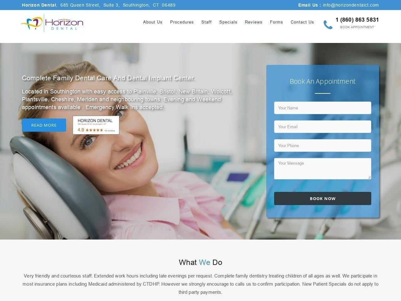 Horizon Dental, CT screenshot