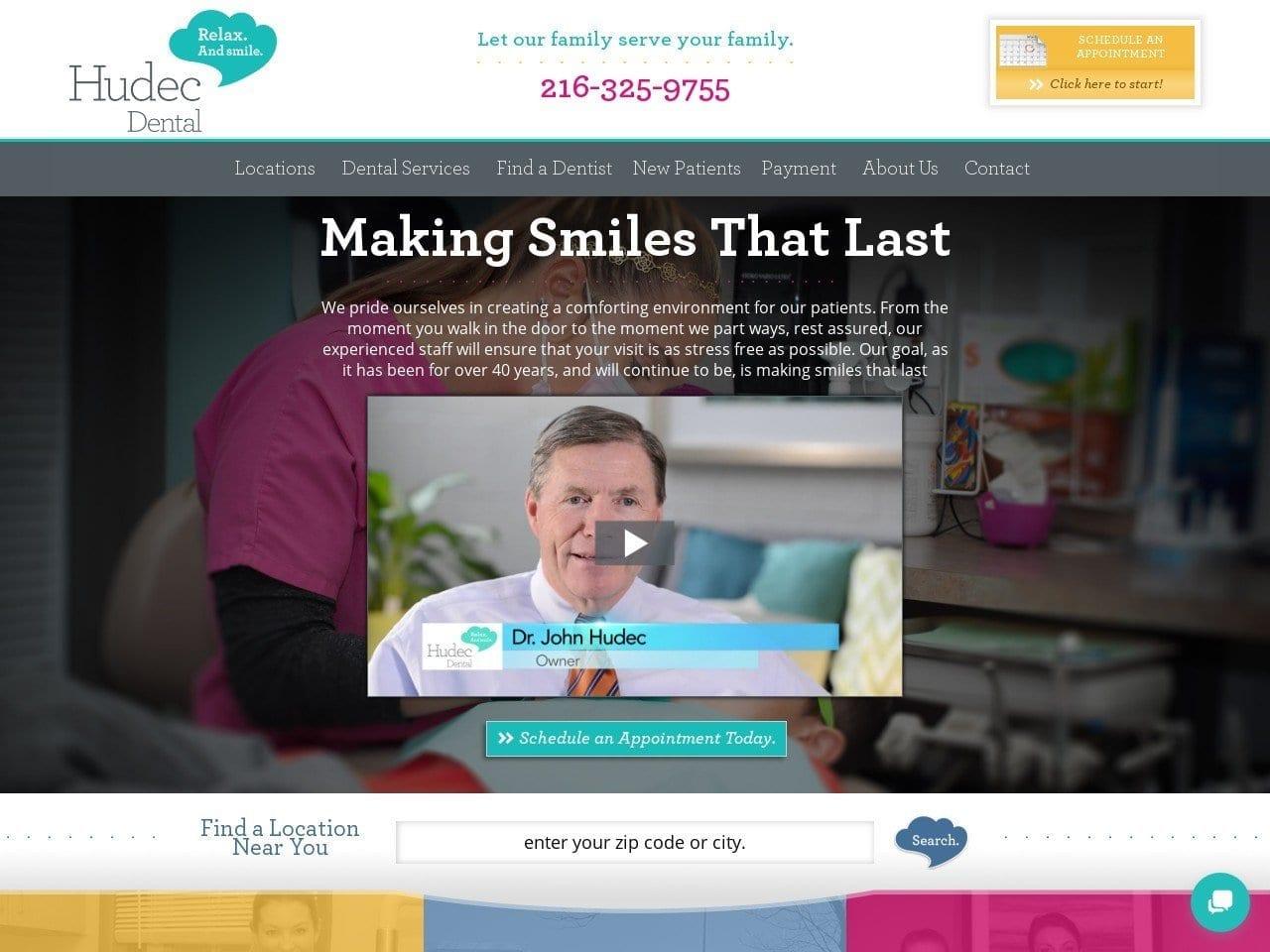 Hudec Dental screenshot