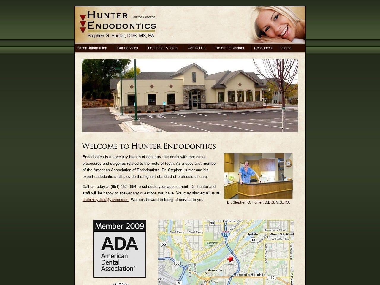 Hunter Endodontics screenshot