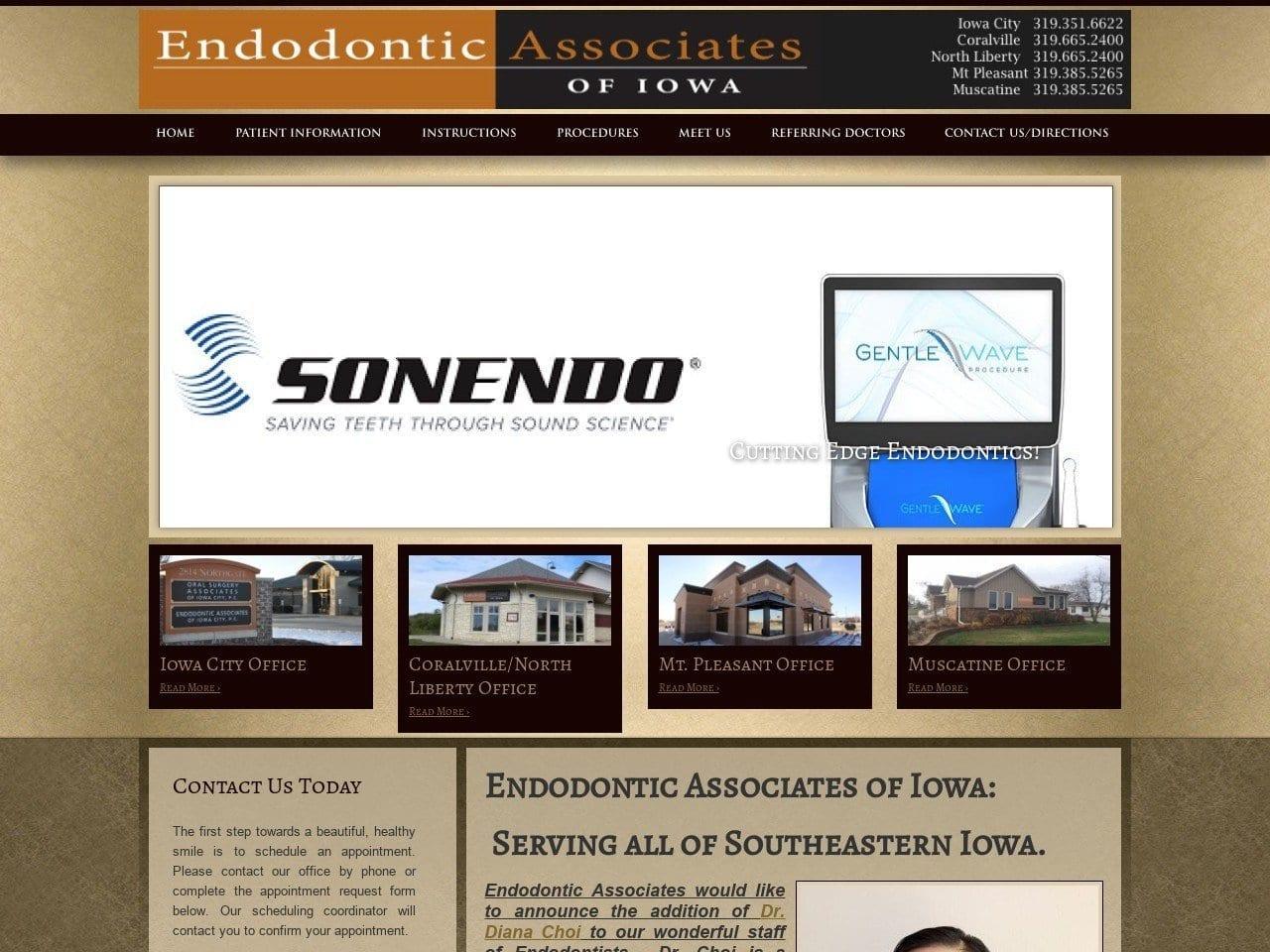 Endodontic Associates Of Iowa screenshot
