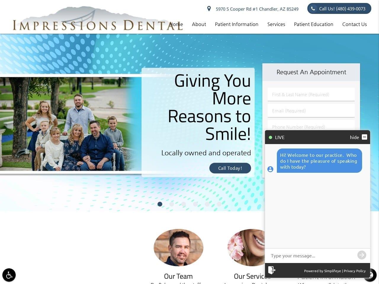 Impressions Dental screenshot