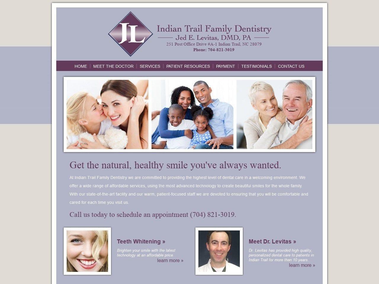 Indian Trail Family Dentist screenshot