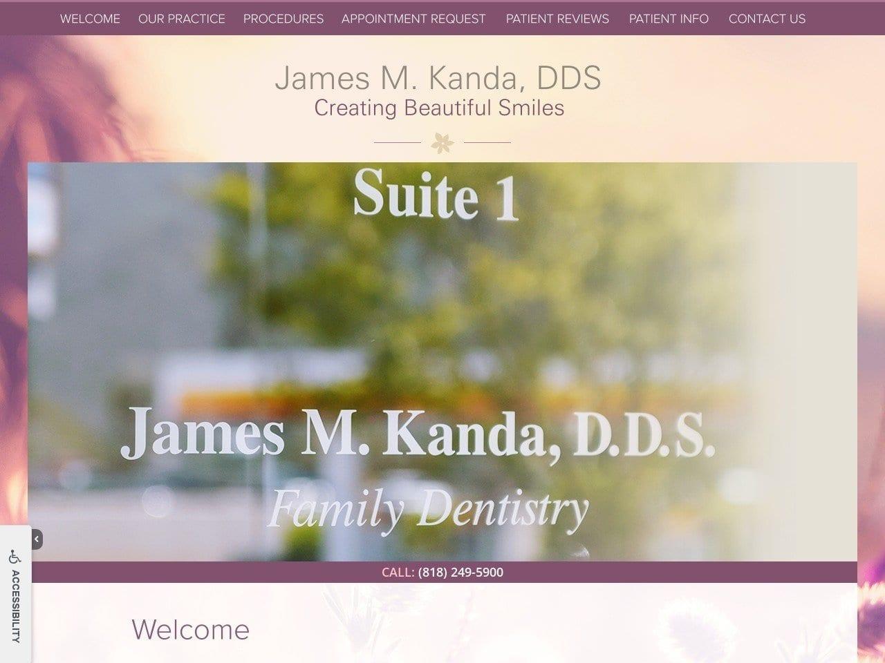 Kanda James M DDS