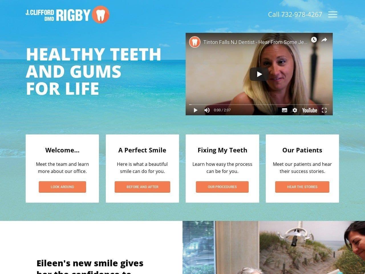 Rigby J Clifford DDS screenshot