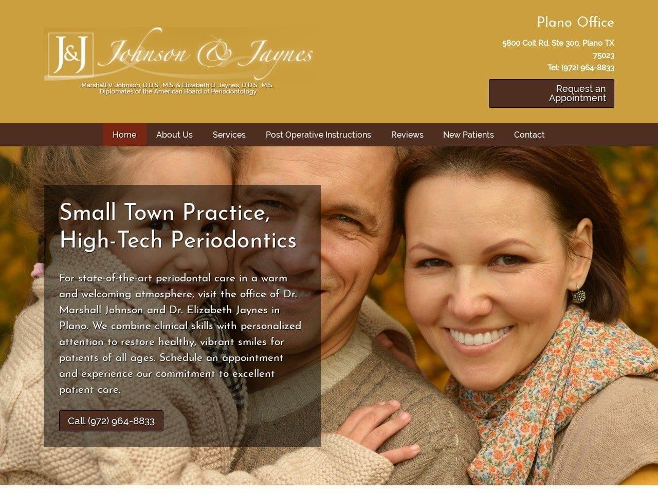Dr. Marshall V. Johnson DDS screenshot