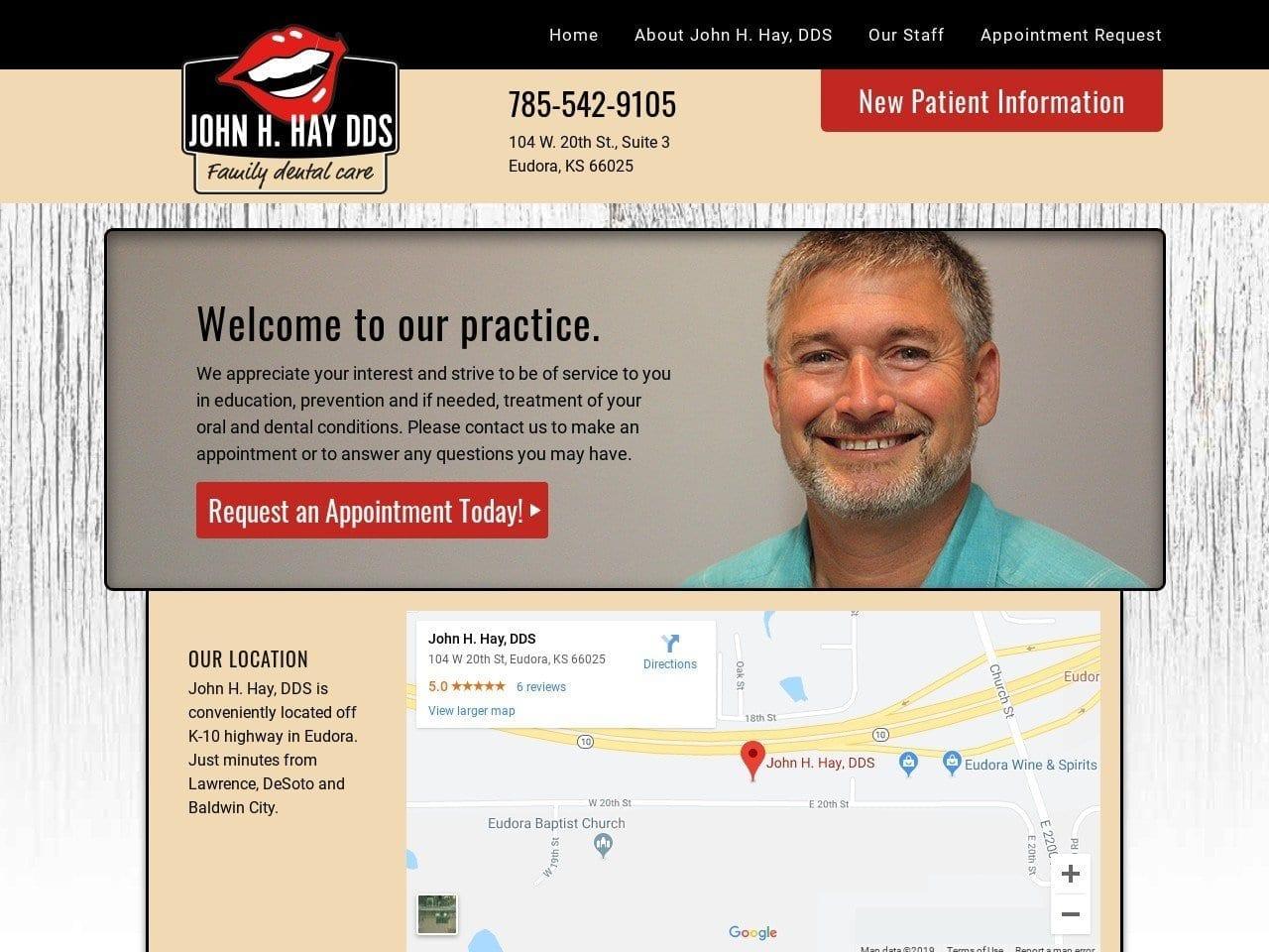 John H. Hay DDS screenshot