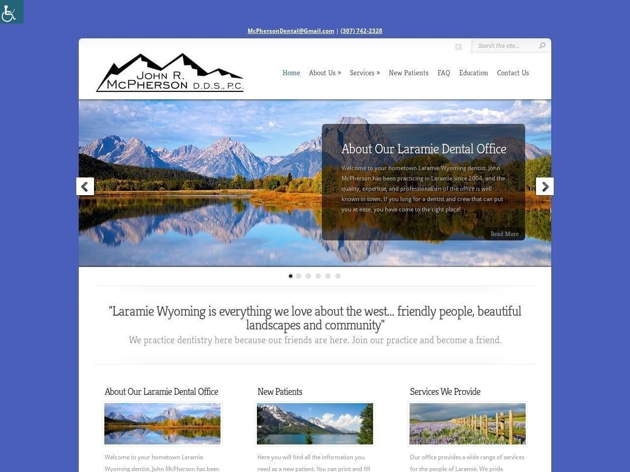 Dr. John R. Mcpherson DDS