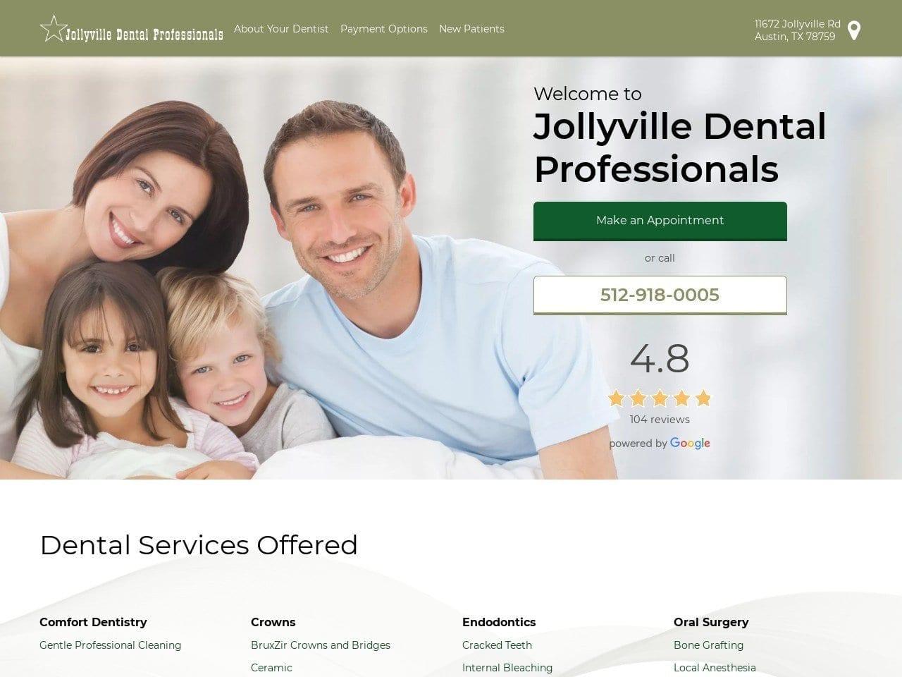 Jollyville Dental Professionals screenshot