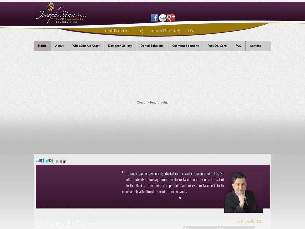 Dr Joseph Stan Inc screenshot