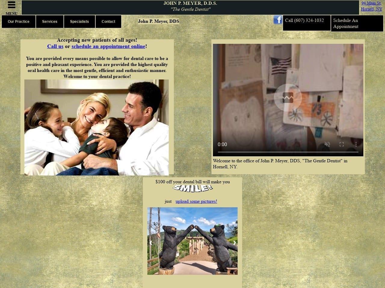 Meyer John P DDS screenshot