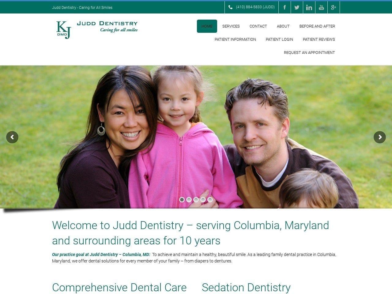 Dr. Keisha P. Judd DMD screenshot