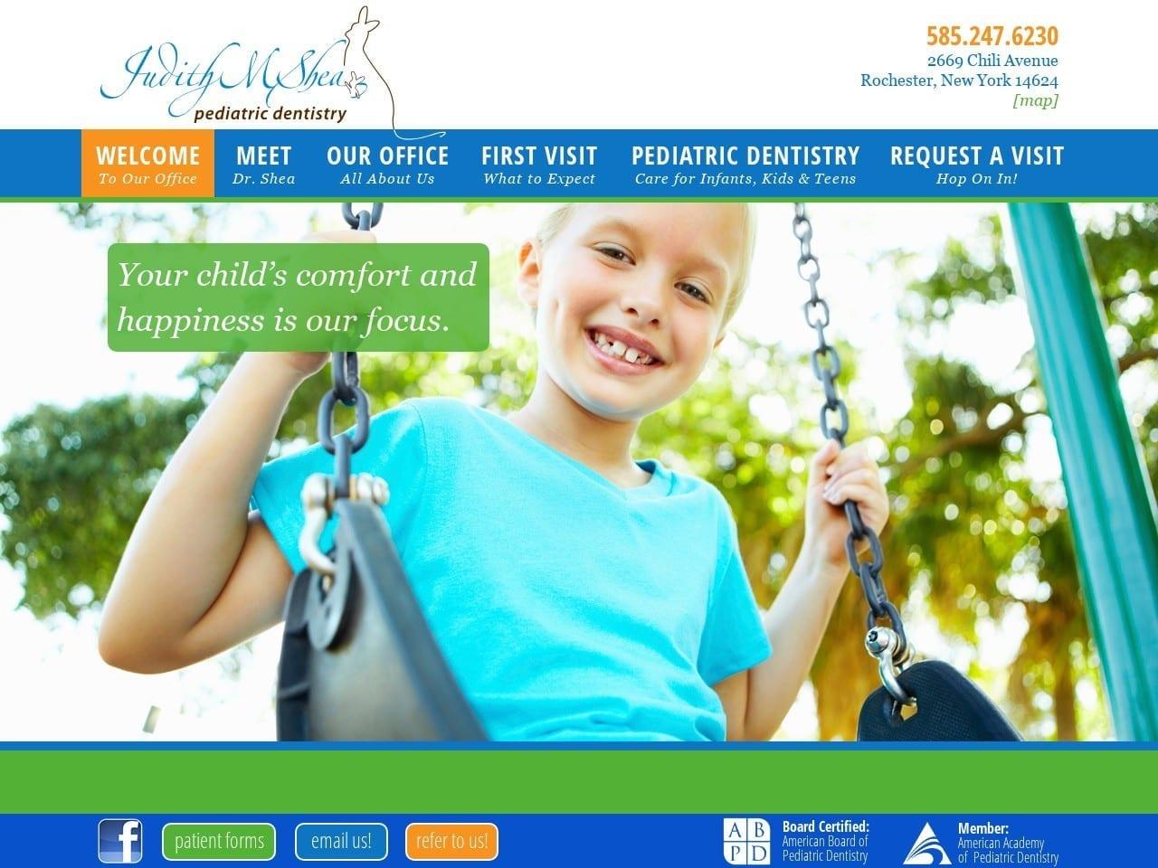 Shea Judith M DDS PLLC screenshot