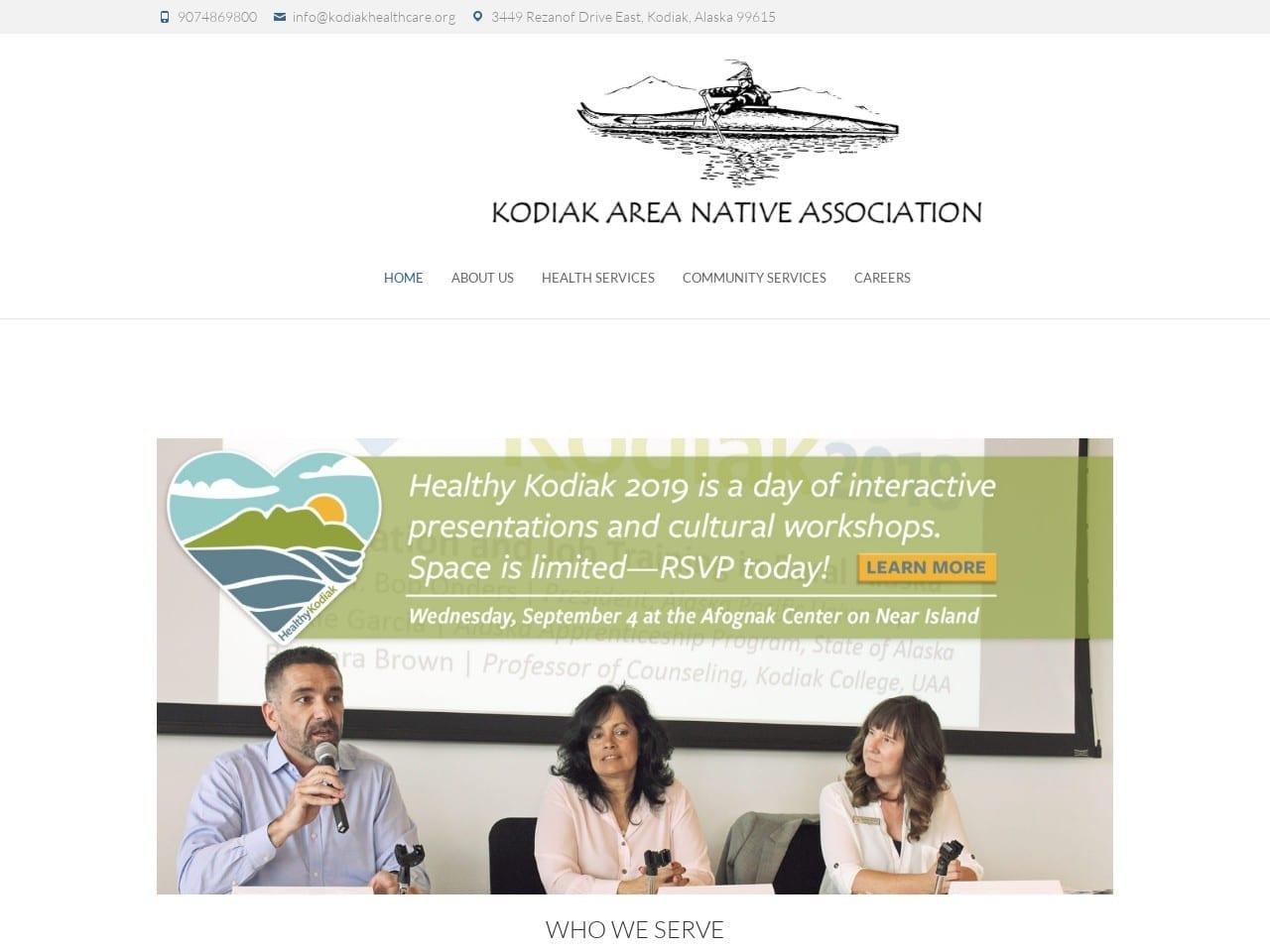 Kodiak Area Native Association screenshot