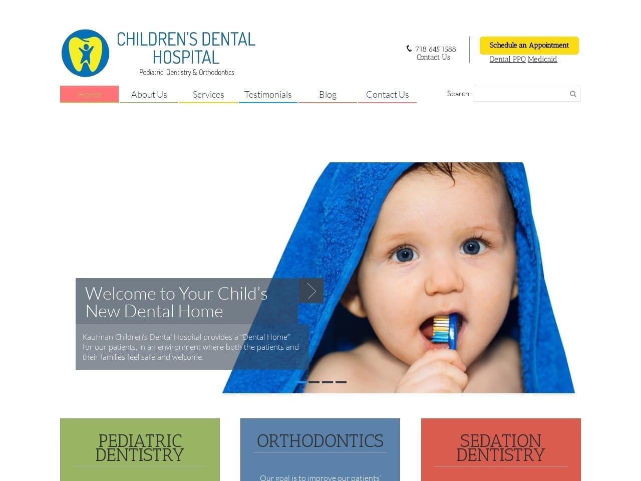 Kaufman Children Dentist screenshot