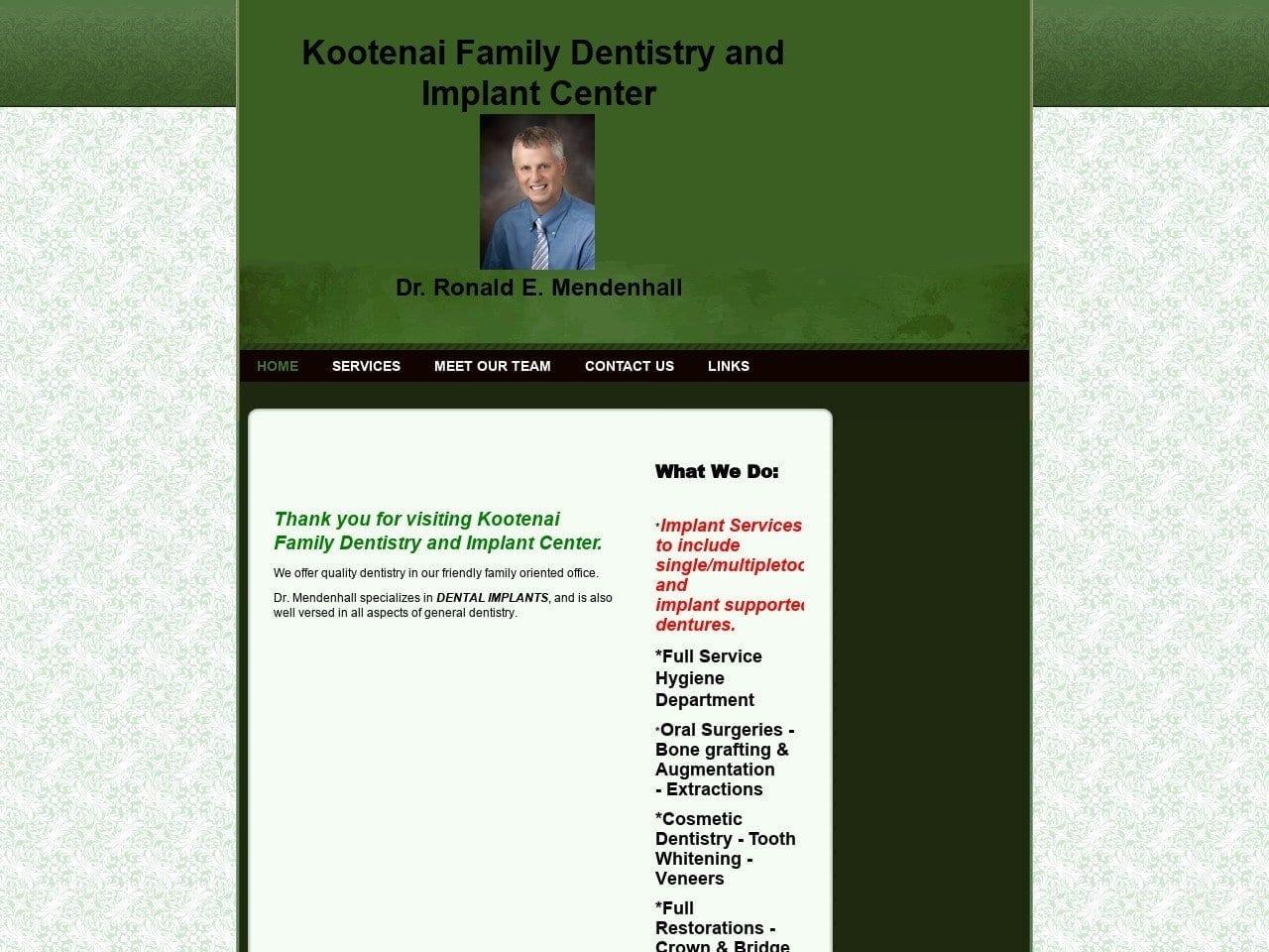 Kootenai Family Dentist screenshot