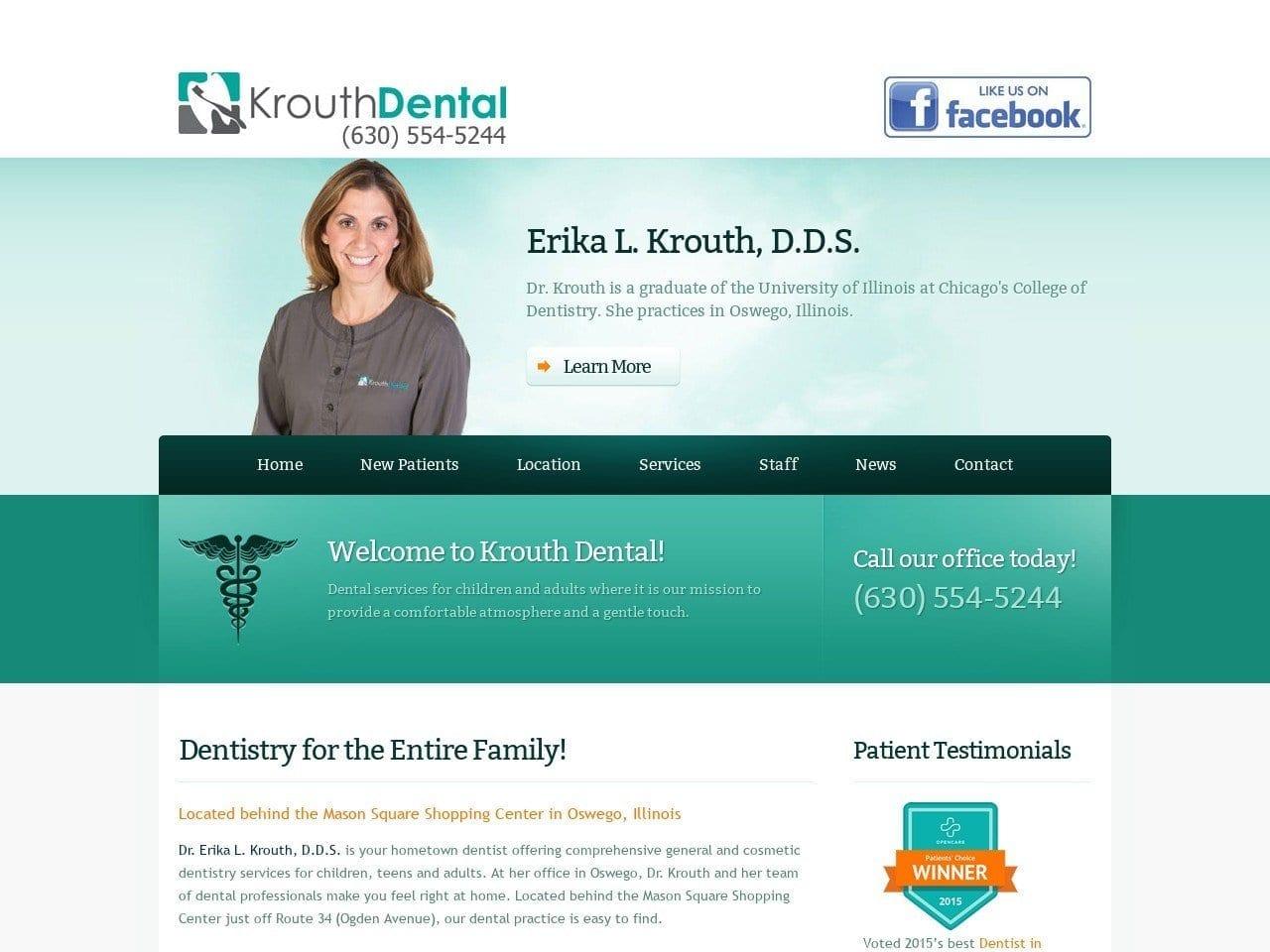 Krouth Erika L DDS