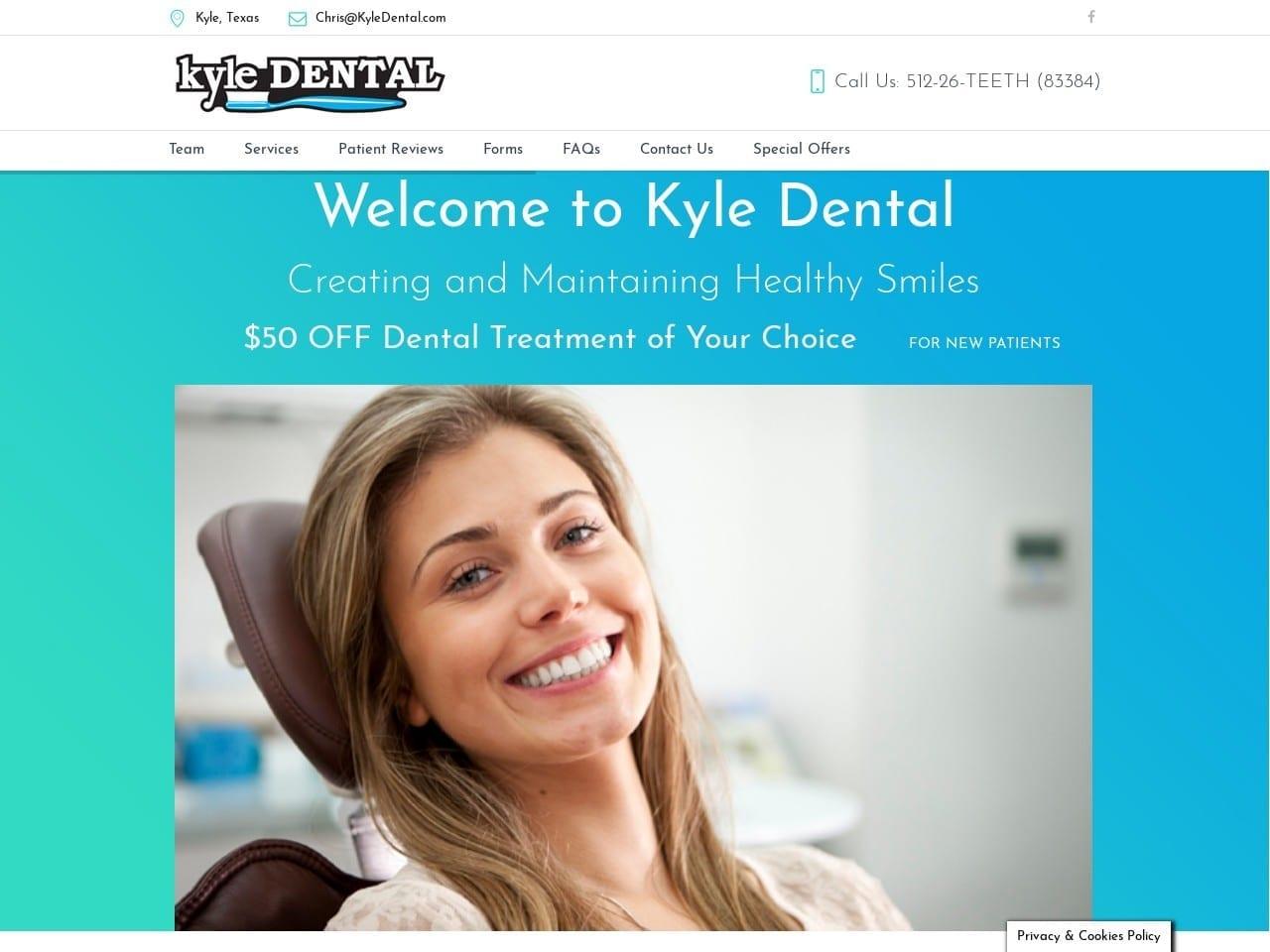 Kyle Dental Gaspar Chris DDS screenshot