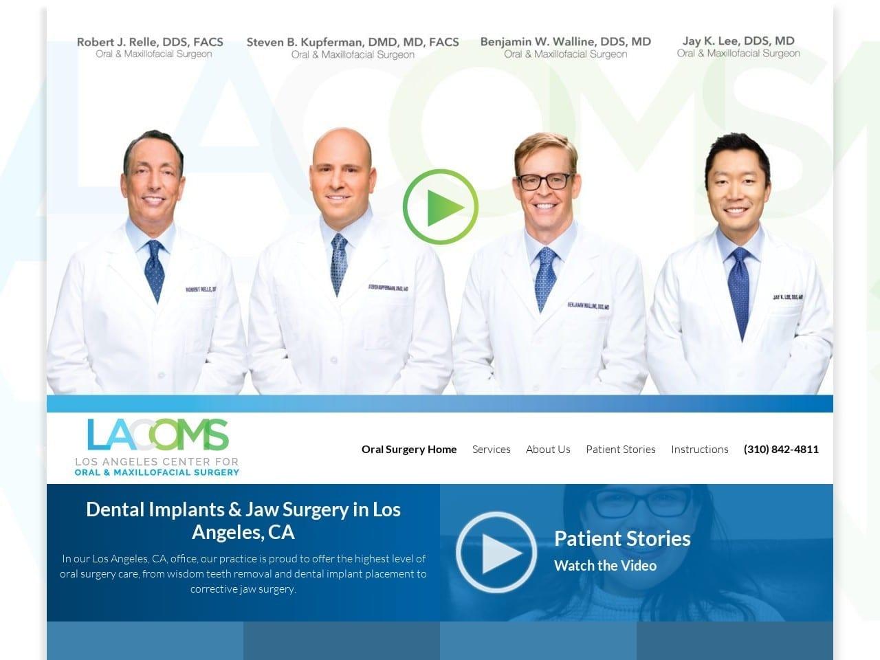 Dr. Steven B. Kupferman DMD screenshot