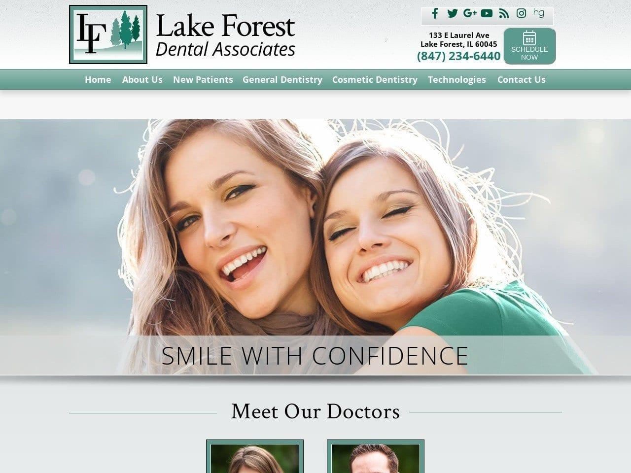 Lake Forest Dental Associates screenshot