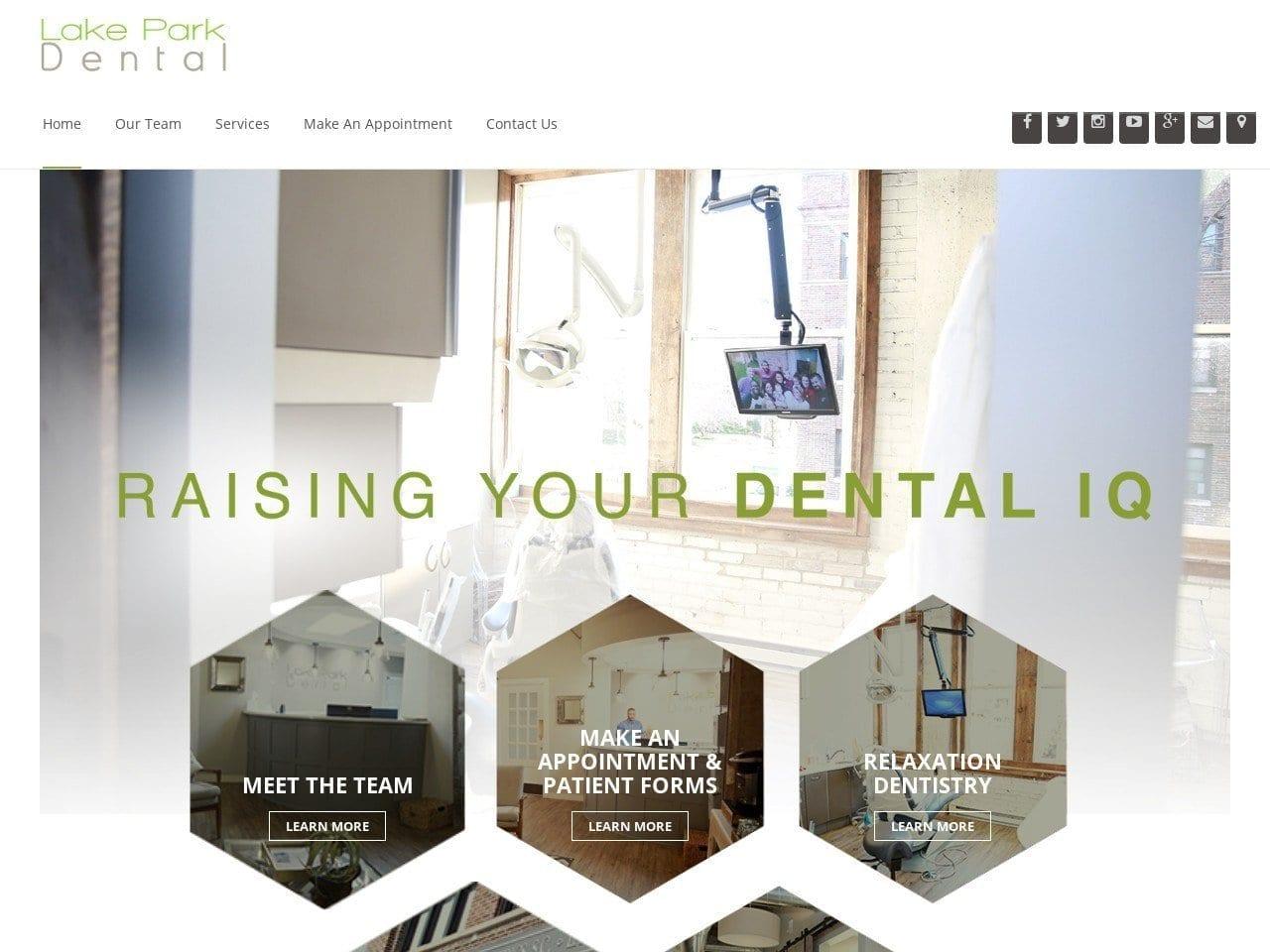 Lake Park Dental screenshot