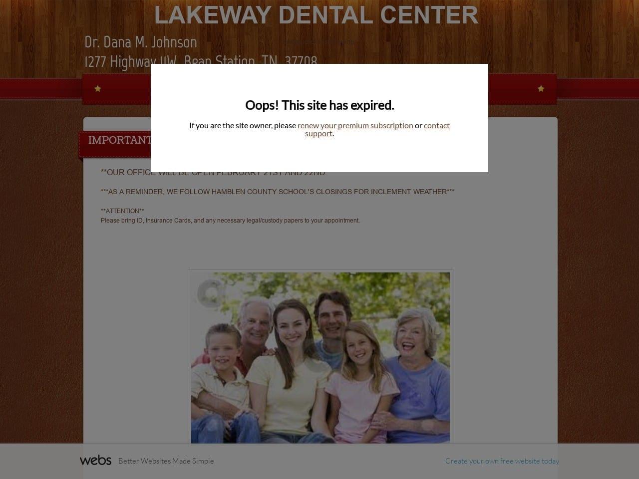 Lakeway Dental Center screenshot