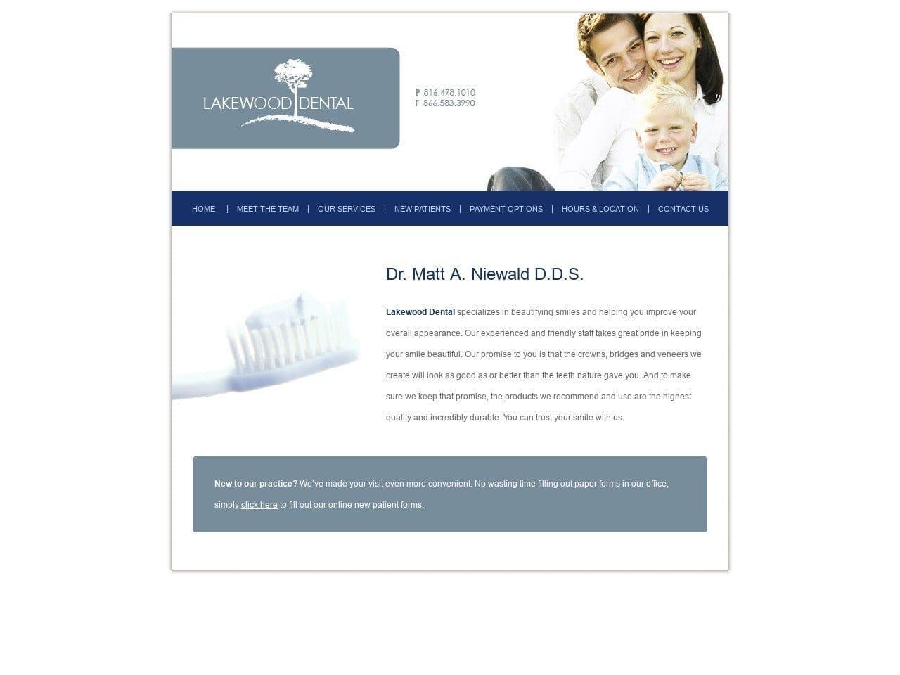 Lakewood Dental Matt A. Niewald DDS