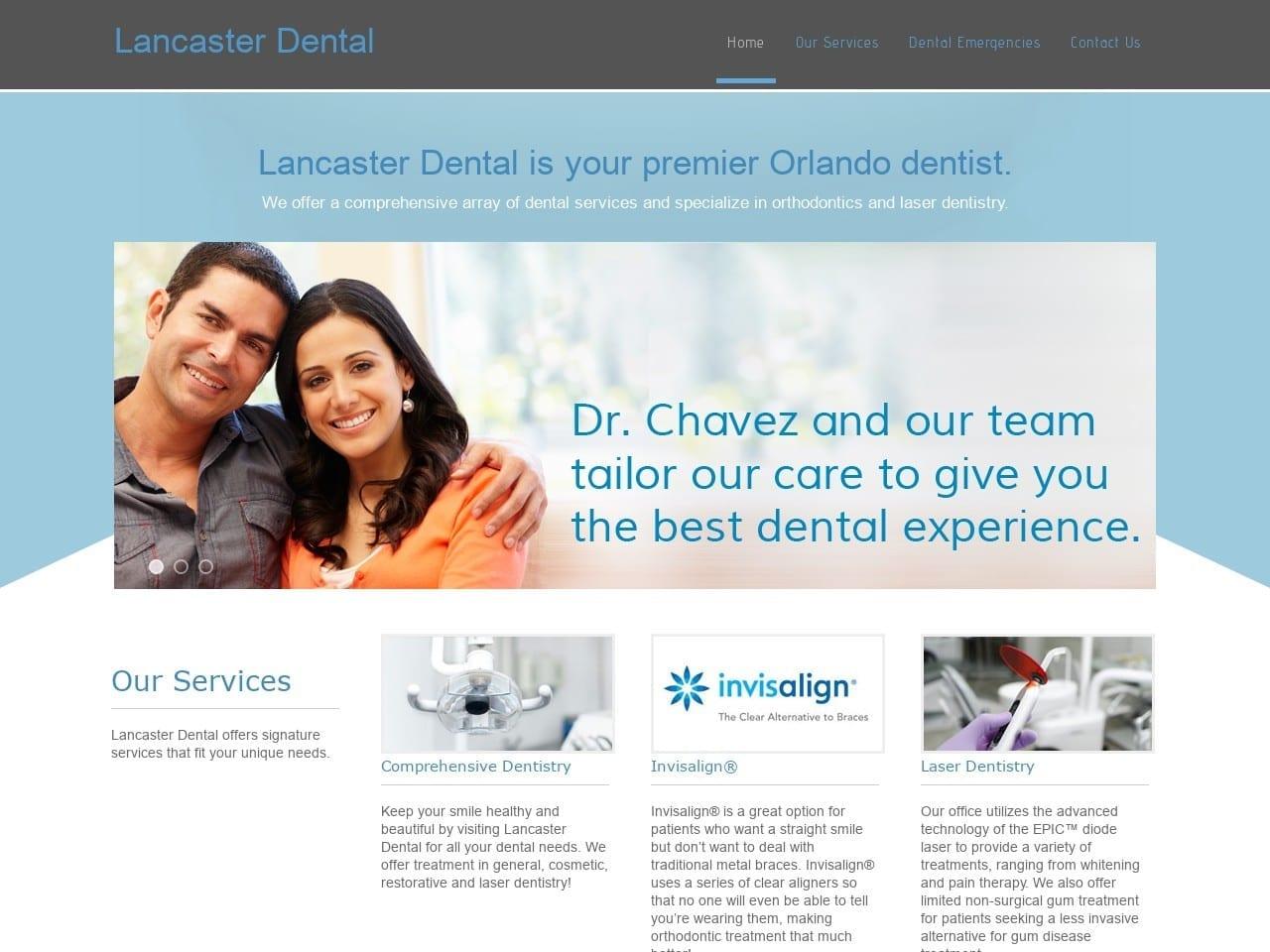 Lancaster Dental Chavez Hugo DDS screenshot