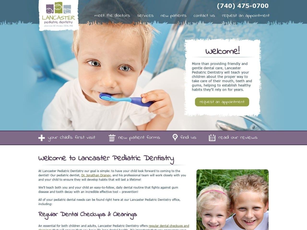Lancaster Pediatric Dentist screenshot
