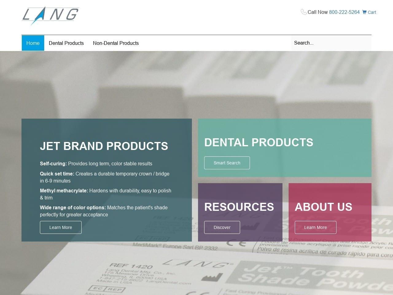 Lang Dental screenshot