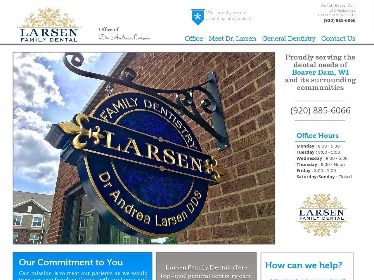 Larsen Family Dental | Dr. Andrea Larsen DDS