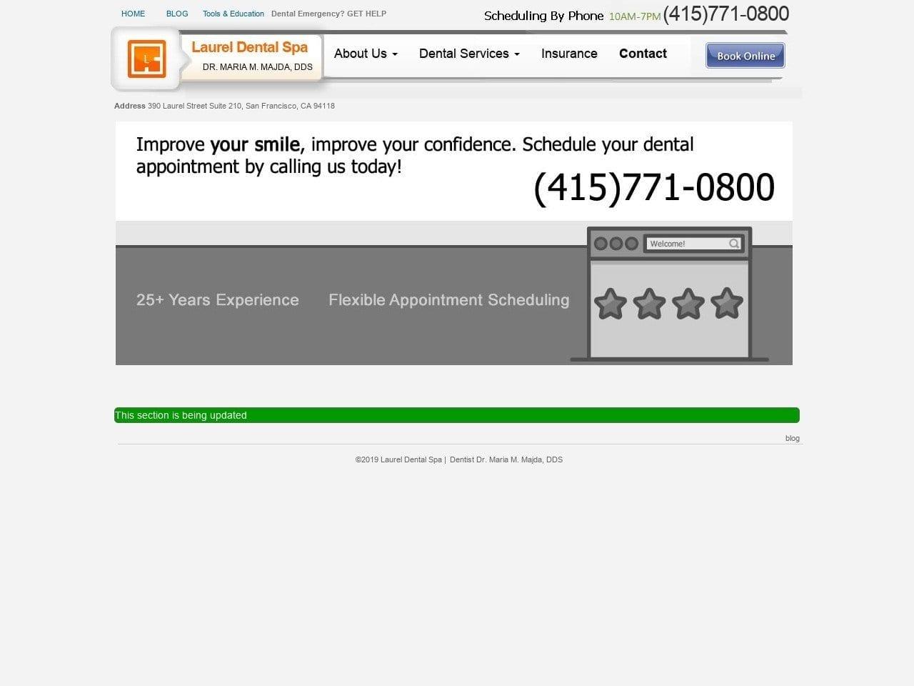 Laurel Dental Spa. screenshot