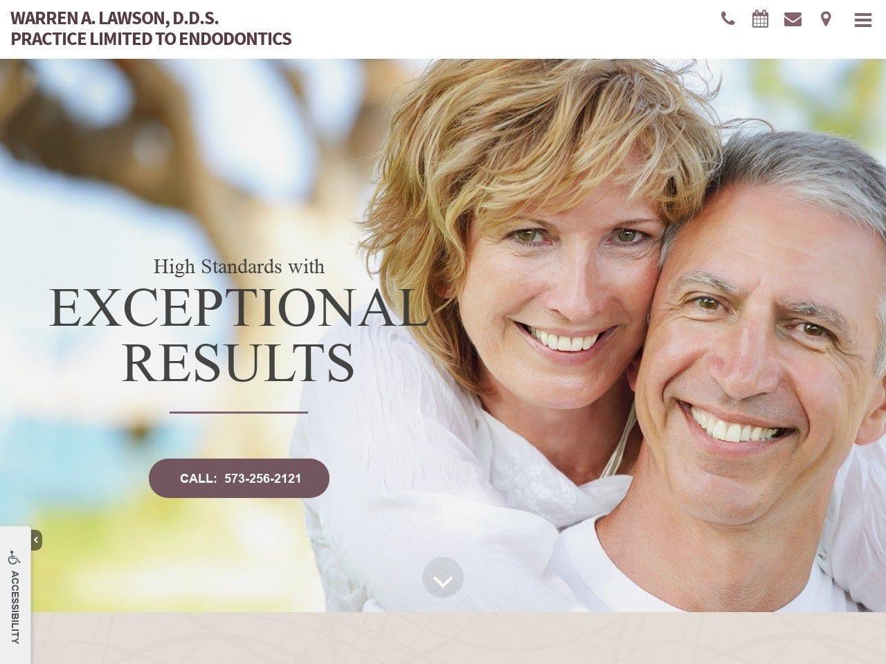 Dr. Warren A. Lawson DDS screenshot