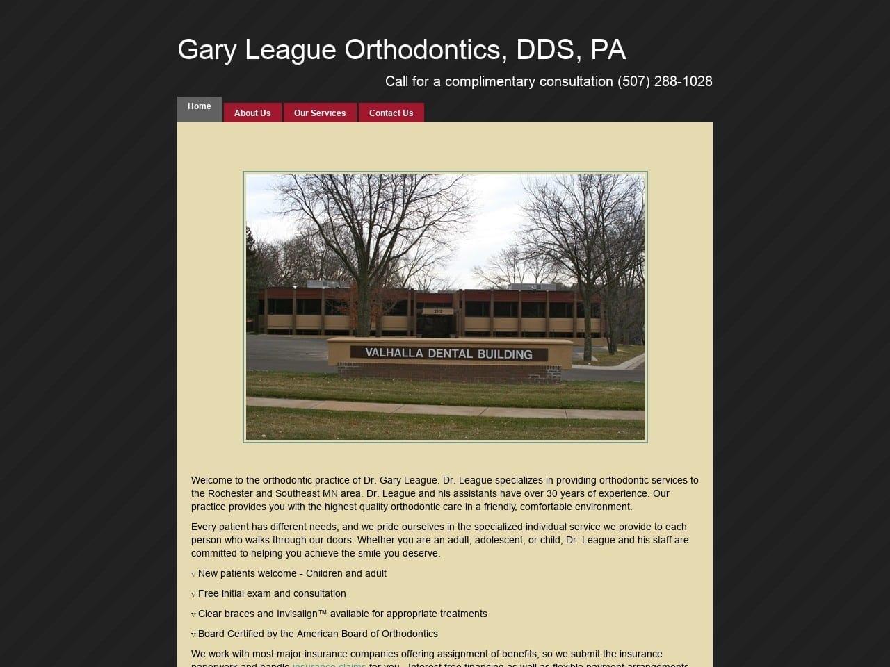 Gary A League Dental League Gary A DDS